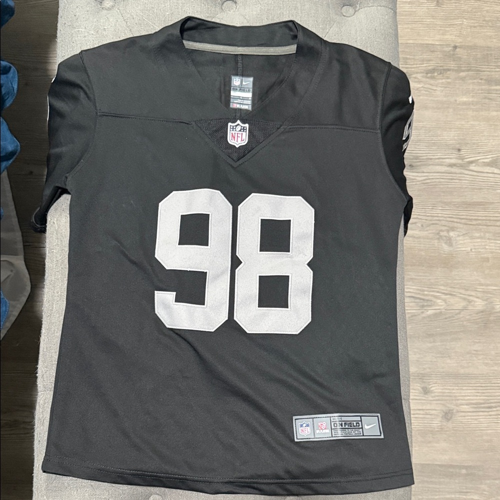 Maxx Crosby Raiders Jersey stitched